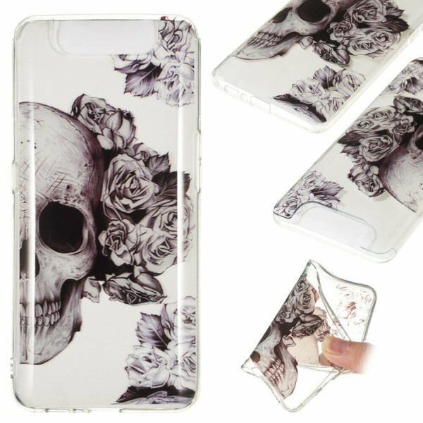 

Силиконовый (TPU) чехол Deexe Pretty Glossy для Samsung Galaxy A80 (A805) - Skull