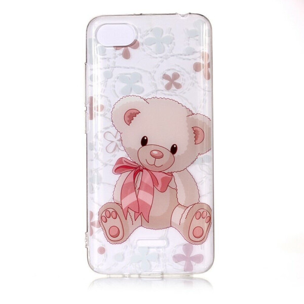 

Силиконовый (TPU) чехол Deexe Pretty Glossy для Xiaomi Redmi 6A - Adorable Bear