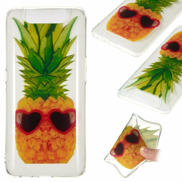 

Силиконовый (TPU) чехол Deexe Pretty Glossy для Samsung Galaxy A80 (A805) - Pineapple