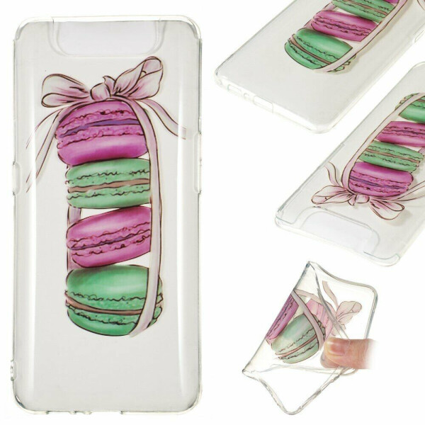 

Силиконовый (TPU) чехол Deexe Pretty Glossy для Samsung Galaxy A80 (A805) - Macarons