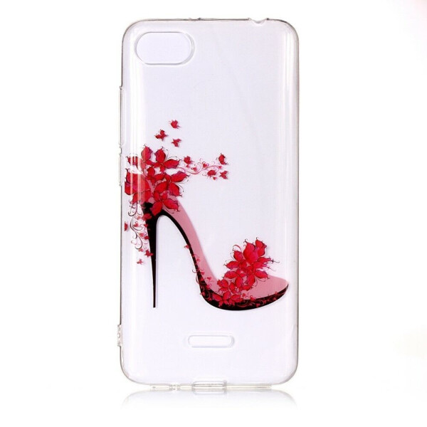 

Силиконовый (TPU) чехол Deexe Pretty Glossy для Xiaomi Redmi 6A - Heeled Shoes