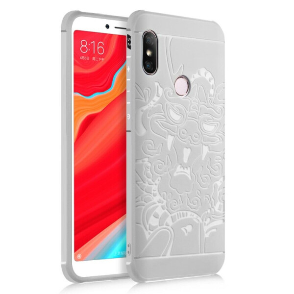 

Защитный чехол UniCase Dragon Style для Xiaomi Redmi S2 - Auspicious Dragon / Grey