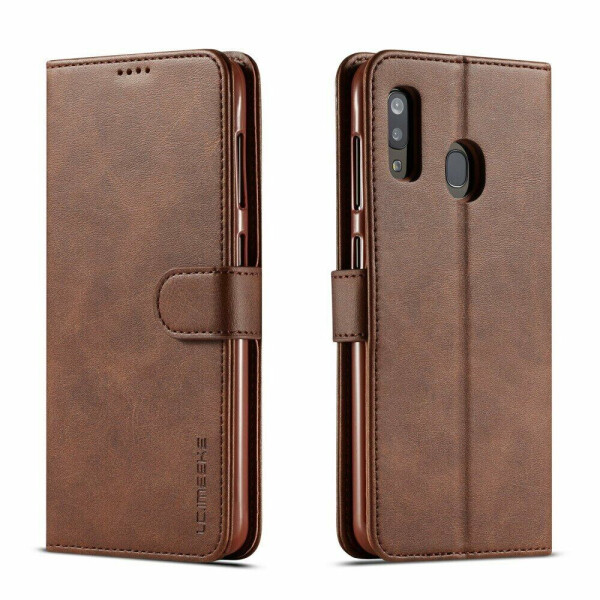 

Чехол LC.IMEEKE Wallet Case для Samsung Galaxy A20e - Coffee