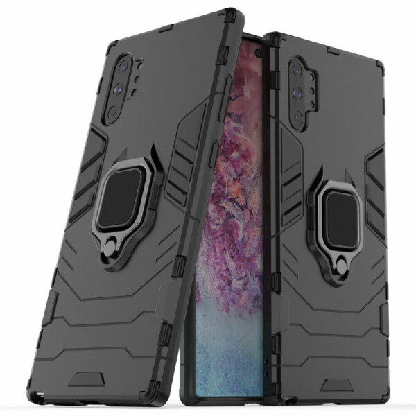 

Защитный чехол Deexe Hybrid Case для Samsung Galaxy Note 10+ (N975) - Black