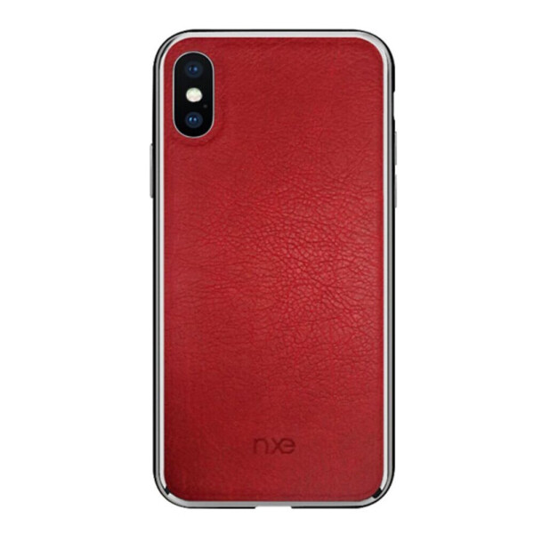 

Защитный чехол NXE Genuine Leather Cover для Apple iPhone X / iPhone XS - Red