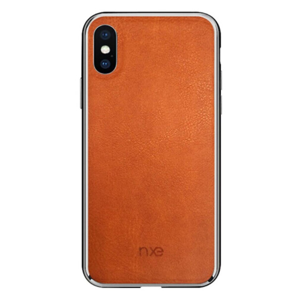

Защитный чехол NXE Genuine Leather Cover для Apple iPhone XS Max - Brown