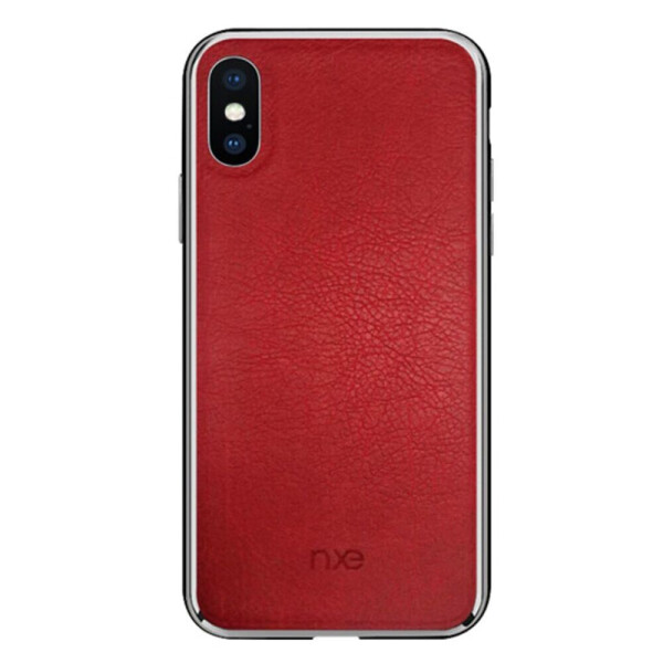 

Защитный чехол NXE Genuine Leather Cover для Apple iPhone XS Max - Red