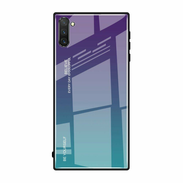 

Защитный чехол Deexe Gradient Color для Samsung Galaxy Note 10+ (N975) - Purple / Blue