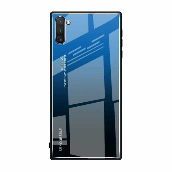 

Защитный чехол Deexe Gradient Color для Samsung Galaxy Note 10+ (N975) - Blue / Black