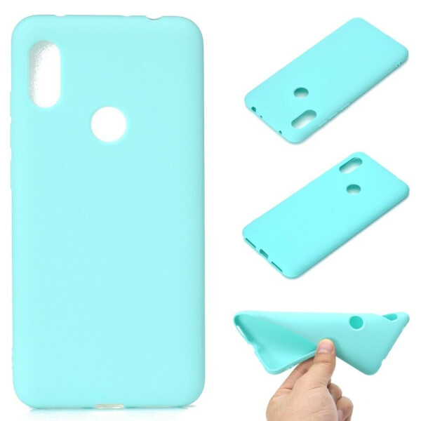 

Силиконовый (TPU) чехол Deexe Matte Case для Xiaomi Redmi Note 6 / Note 6 Pro - Cyan