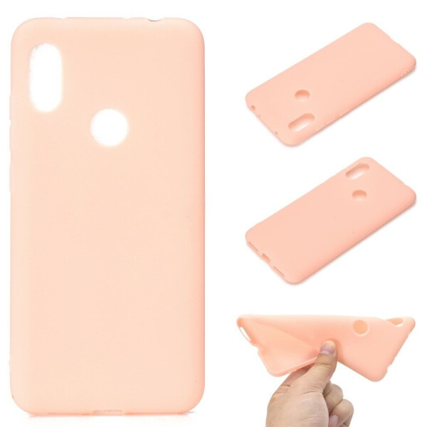

Силиконовый (TPU) чехол Deexe Matte Case для Xiaomi Redmi Note 6 / Note 6 Pro - Pink