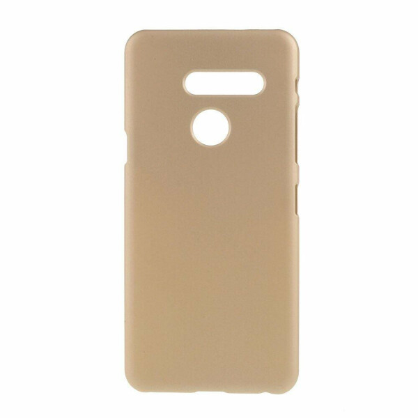 

Пластиковый чехол Deexe Hard Shell для LG G8 ThinQ - Gold