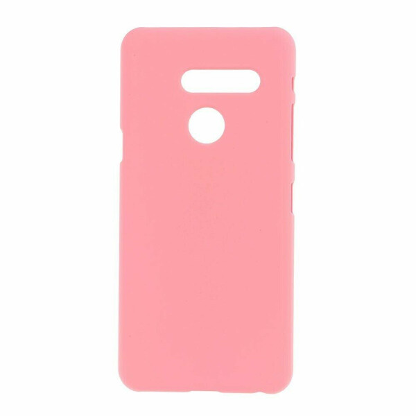 

Пластиковый чехол Deexe Hard Shell для LG G8 ThinQ - Pink
