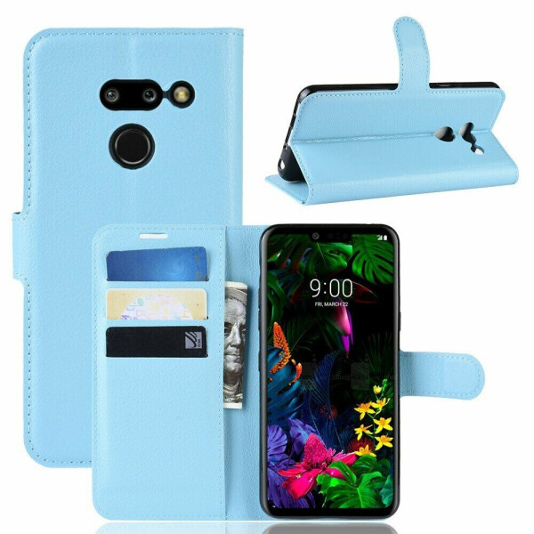 

Чехол-книжка Deexe Book Type для LG G8 ThinQ - Blue