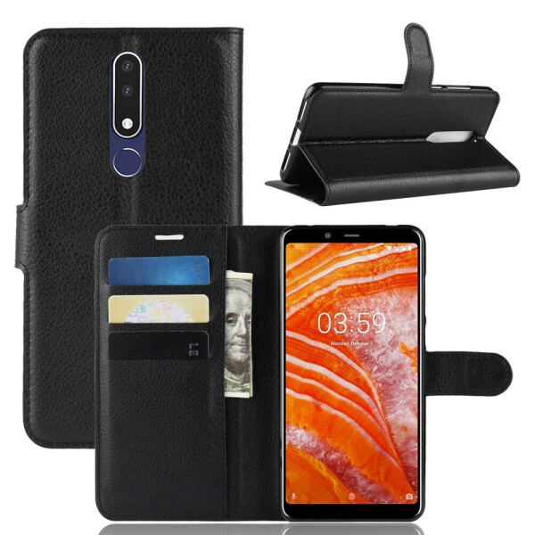 

Чехол-книжка Deexe Book Type для Nokia 3.1 Plus - Black