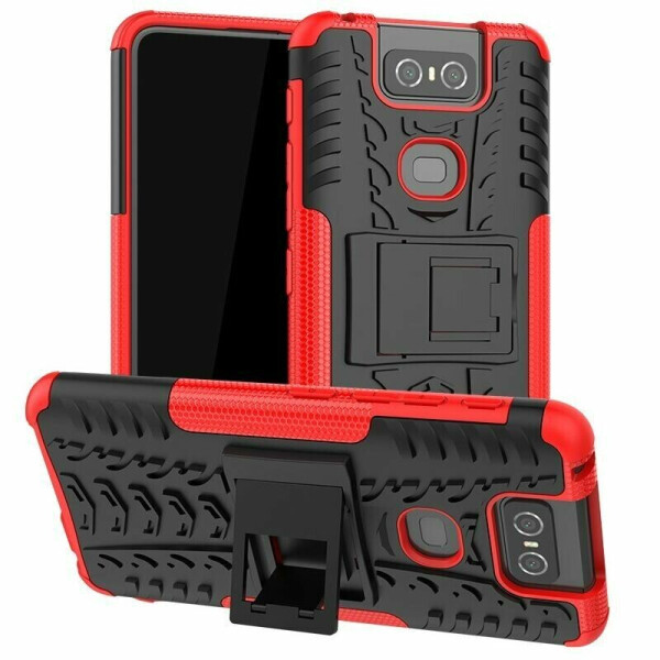 

Защитный чехол UniCase Hybrid X для ASUS Zenfone 6 ZS630KL - Red
