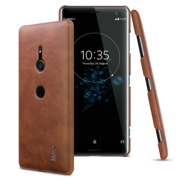 

Защитный чехол IMAK Leather Series для Sony Xperia XZ3 - Brown