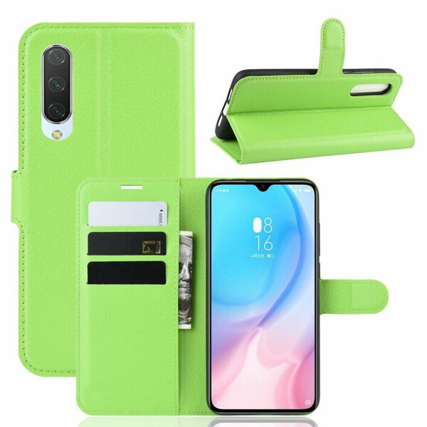 

Чехол-книжка Deexe Book Type для Xiaomi Mi CC9 / Mi 9 Lite - Green
