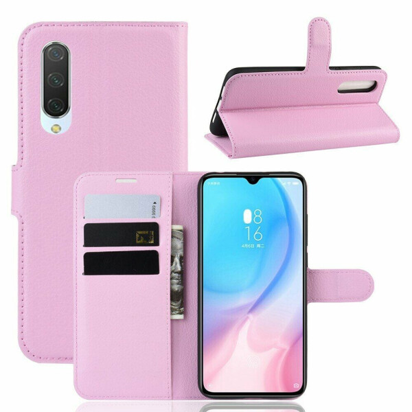 

Чехол-книжка Deexe Book Type для Xiaomi Mi CC9 / Mi 9 Lite - Pink
