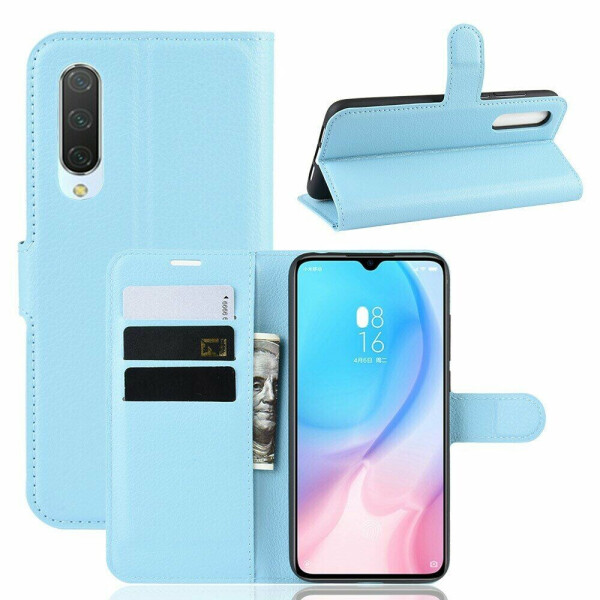 

Чехол-книжка Deexe Book Type для Xiaomi Mi CC9 / Mi 9 Lite - Baby Blue