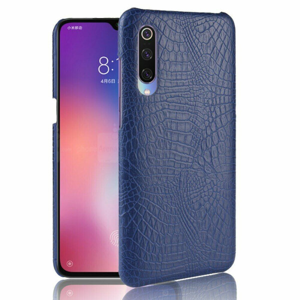 

Защитный чехол Deexe Croco Style для Xiaomi Mi CC9 / Mi 9 Lite - Dark Blue