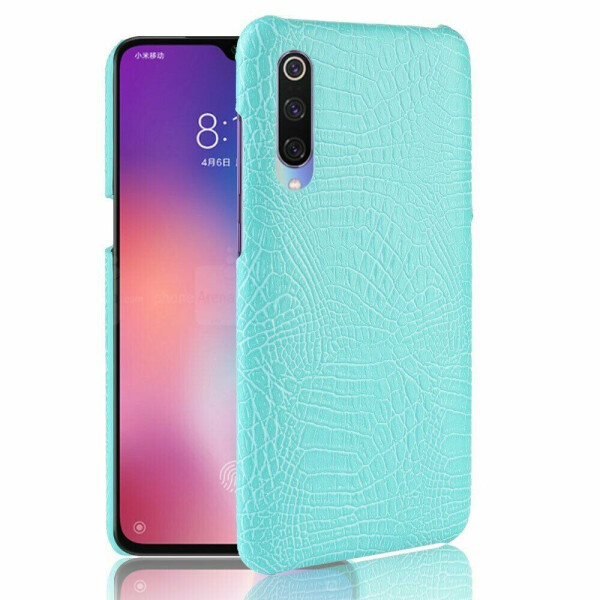 

Защитный чехол Deexe Croco Style для Xiaomi Mi CC9 / Mi 9 Lite - Baby Blue