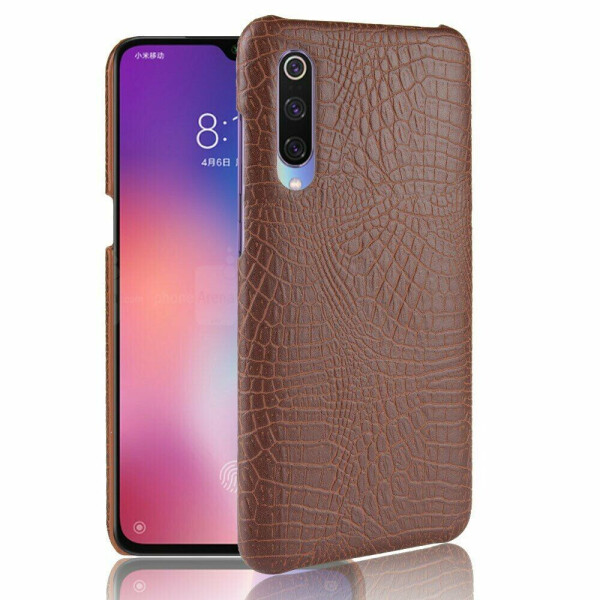 

Защитный чехол Deexe Croco Style для Xiaomi Mi CC9 / Mi 9 Lite - Brown