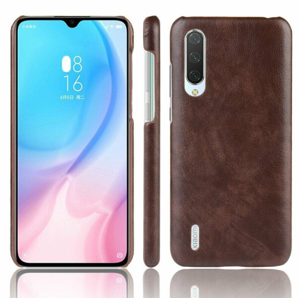 

Защитный чехол Deexe Leather Back Cover для Xiaomi Mi CC9 / Mi 9 Lite - Brown