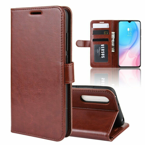 

Чехол-книжка Deexe Wallet Style для Xiaomi Mi CC9 / Mi 9 Lite - Brown