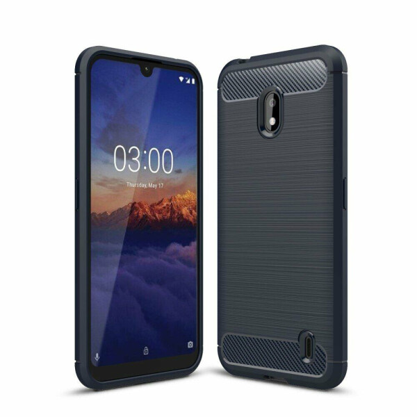 

Защитный чехол UniCase Carbon для Nokia 2.2 - Dark Blue