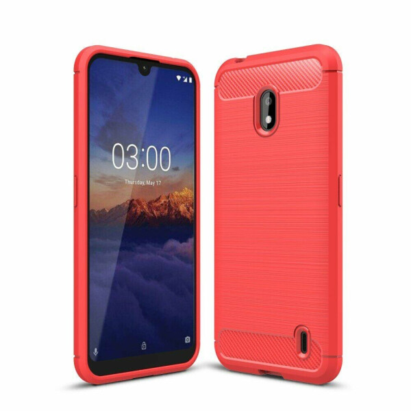 

Защитный чехол UniCase Carbon для Nokia 2.2 - Red
