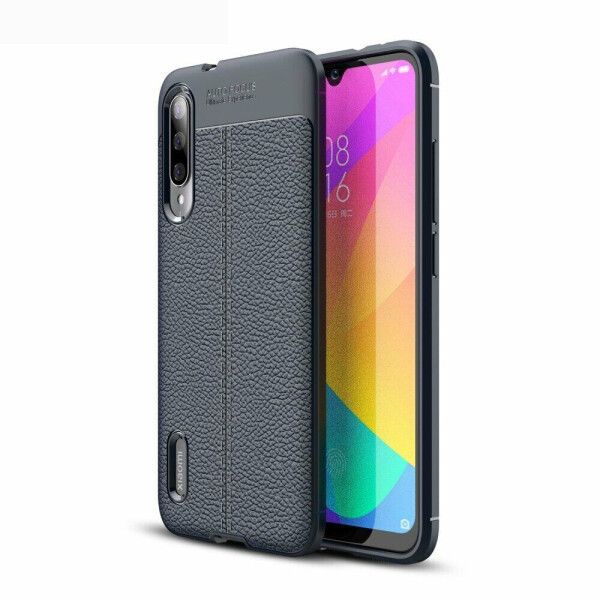 

Защитный чехол Deexe Leather Cover для Xiaomi Mi CC9e / Mi A3 - Blue