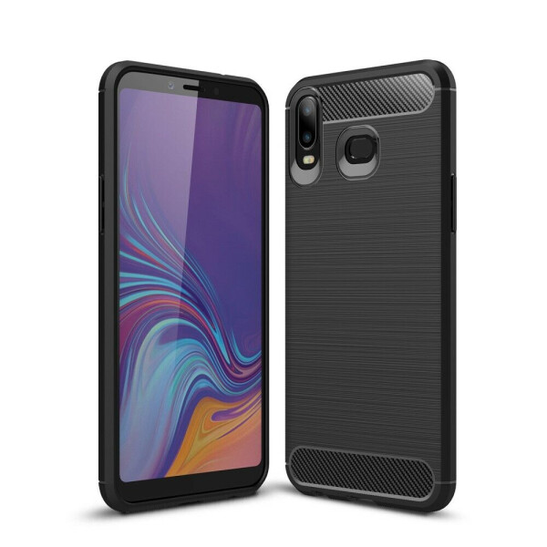 

Защитный чехол UniCase Carbon для Samsung Galaxy A6s - Black