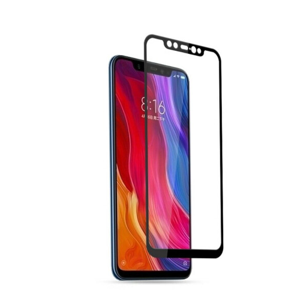 

Защитное стекло AMORUS Full Glue Tempered Glass для Xiaomi Mi 8