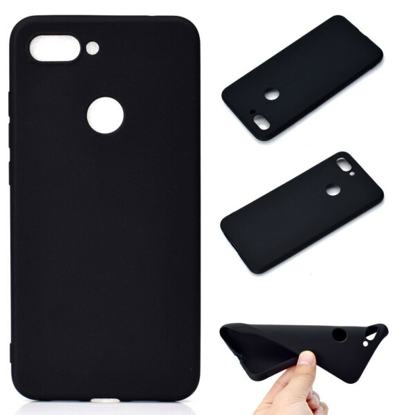 

Силиконовый (TPU) чехол Deexe Matte Case для Xiaomi Mi 8 Lite - Black