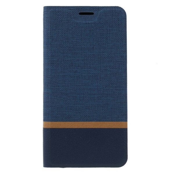 

Чехол-книжка Deexe Lines Texture для Nokia 8.1 - Blue