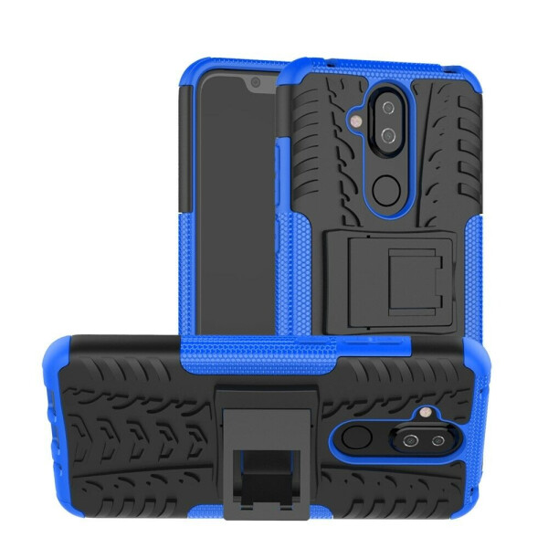 

Защитный чехол UniCase Hybrid X для Nokia 8.1 - Blue