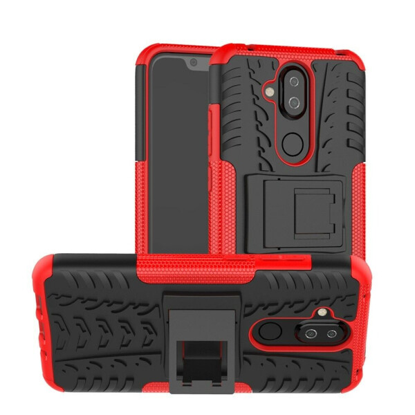 

Защитный чехол UniCase Hybrid X для Nokia 8.1 - Red