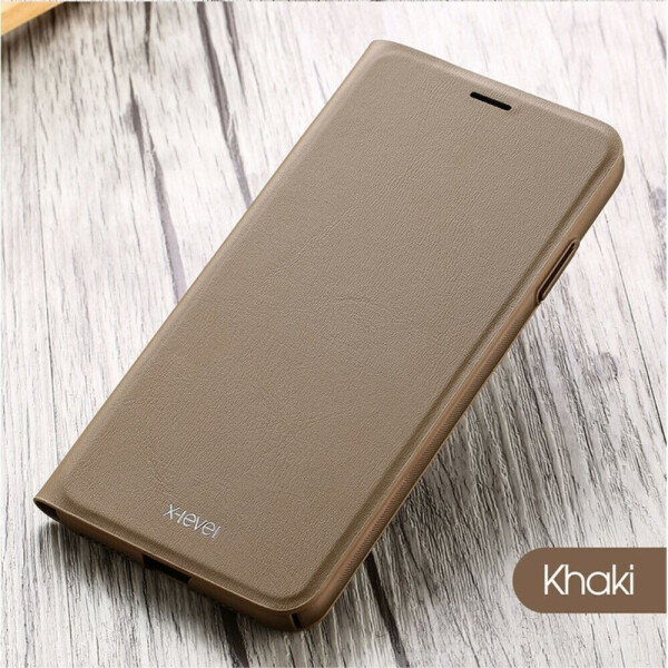 

Чехол X-LEVEL Wallet Stand для Apple iPhone X / iPhone XS - Khaki