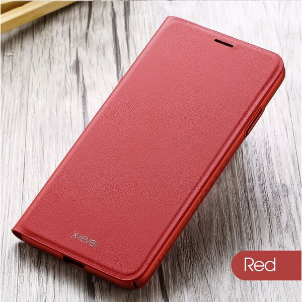 

Чехол X-LEVEL Wallet Stand для Apple iPhone XS Max - Red