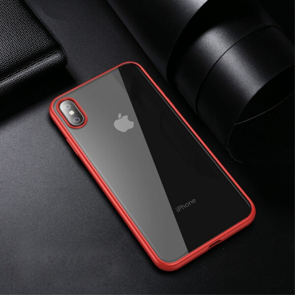 

Защитный чехол для IPAKY Clear BackCover Apple iPhone XS Max - Red
