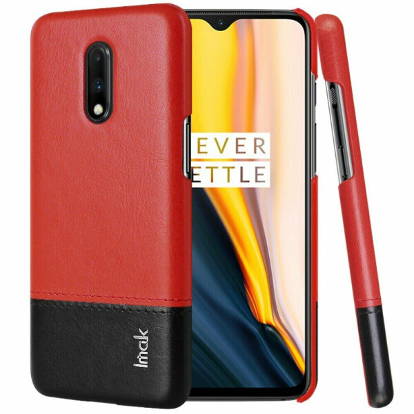 

Защитный чехол IMAK Leather Series для OnePlus 7 - Red