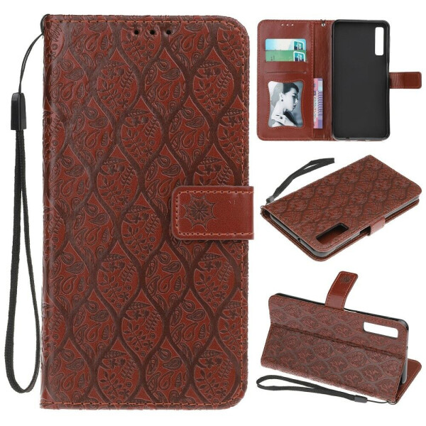 

Чехол UniCase Leaf Wallet для Samsung Galaxy A7 2018 (A750) - Brown