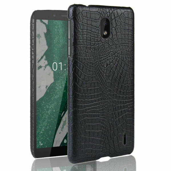 

Защитный чехол Deexe Croco Style для Nokia 1 Plus - Black