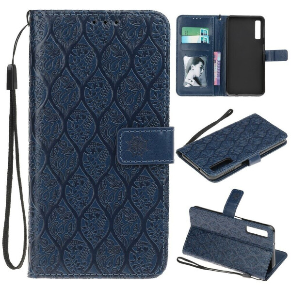 

Чехол UniCase Leaf Wallet для Samsung Galaxy A7 2018 (A750) - Dark Blue