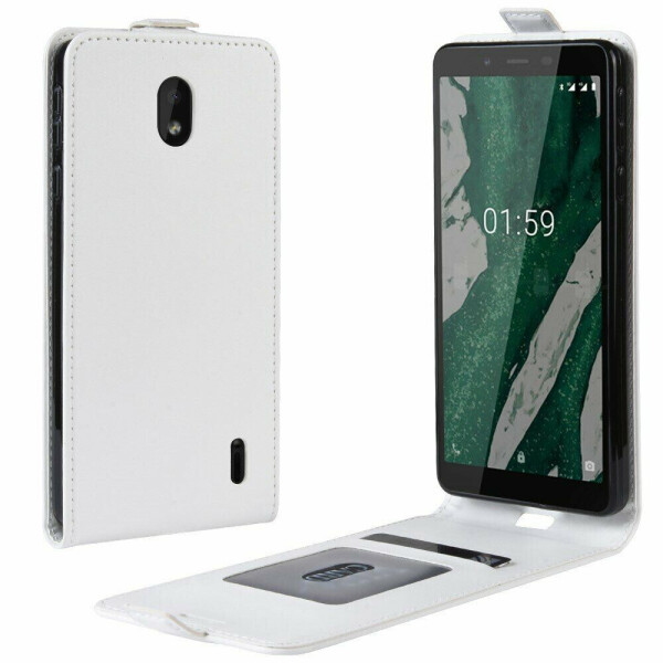 

Чехол Deexe Flip Case для Nokia 1 Plus - White