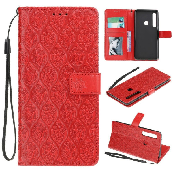 

Чехол UniCase Leaf Wallet для Samsung Galaxy A9 2018 (A920) - Red