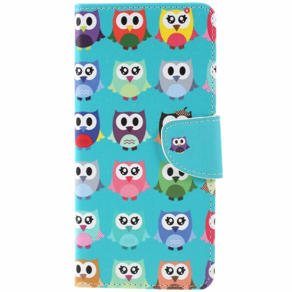 

Чехол-книжка Deexe Color Wallet для Samsung Galaxy A9 2018 (A920) - Multiple Owls