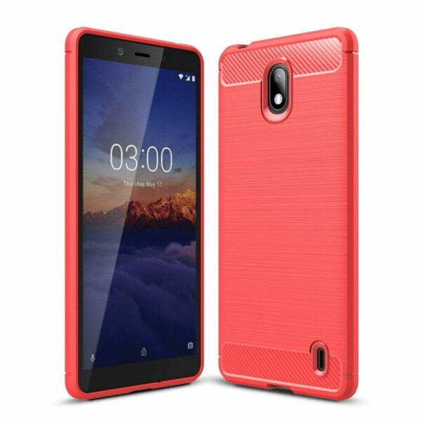 

Защитный чехол UniCase Carbon для Nokia 1 Plus - Red