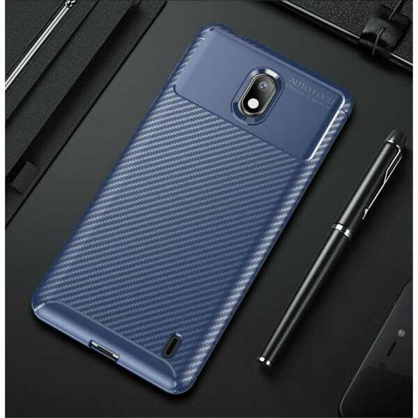 

Защитный чехол Deexe Fusion для Nokia 1 Plus - Blue